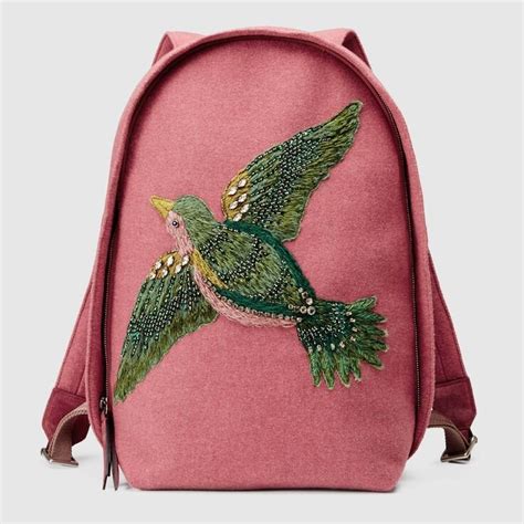 gucci backpack bird|Gucci bags on amazon.